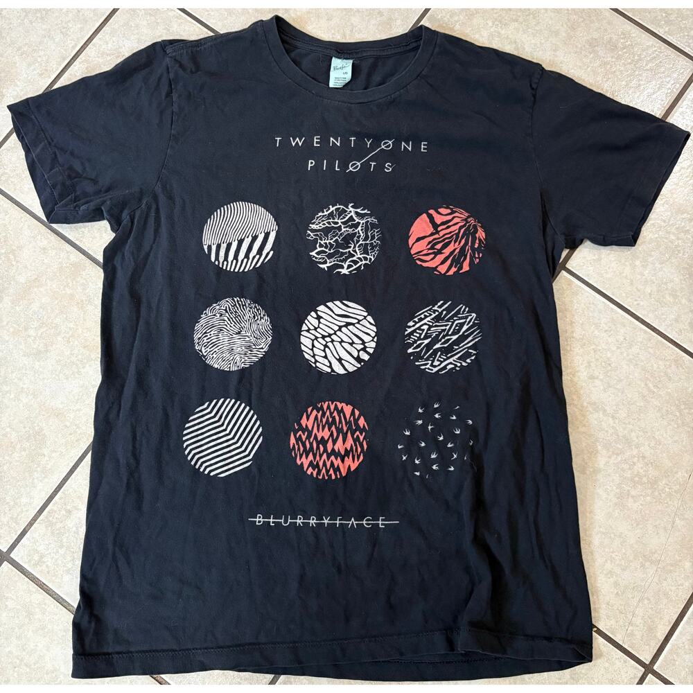 Twenty One Pilots Blurryface album t shirt pacific large